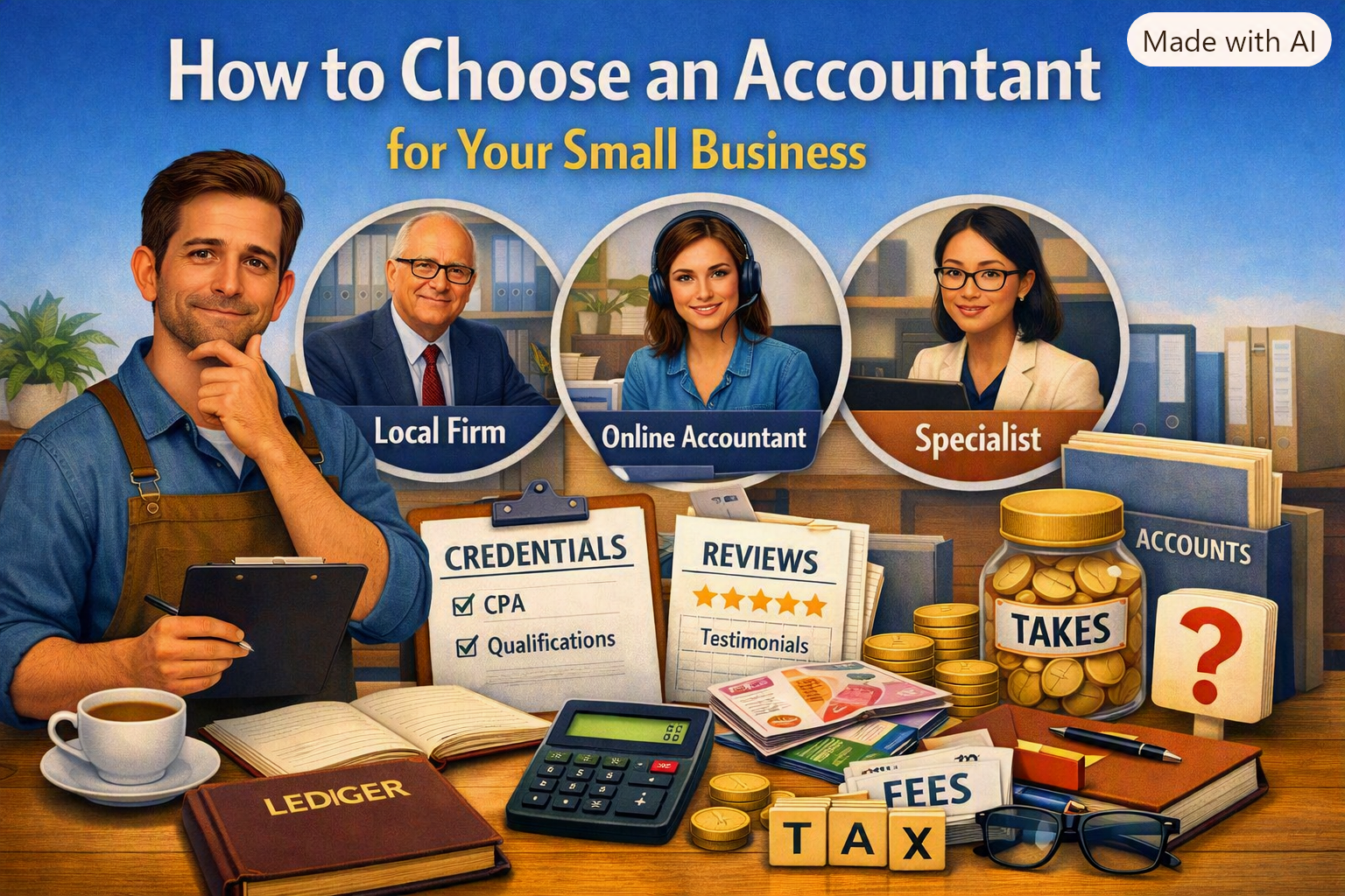 How To Choose An Accountant for Your Small Business