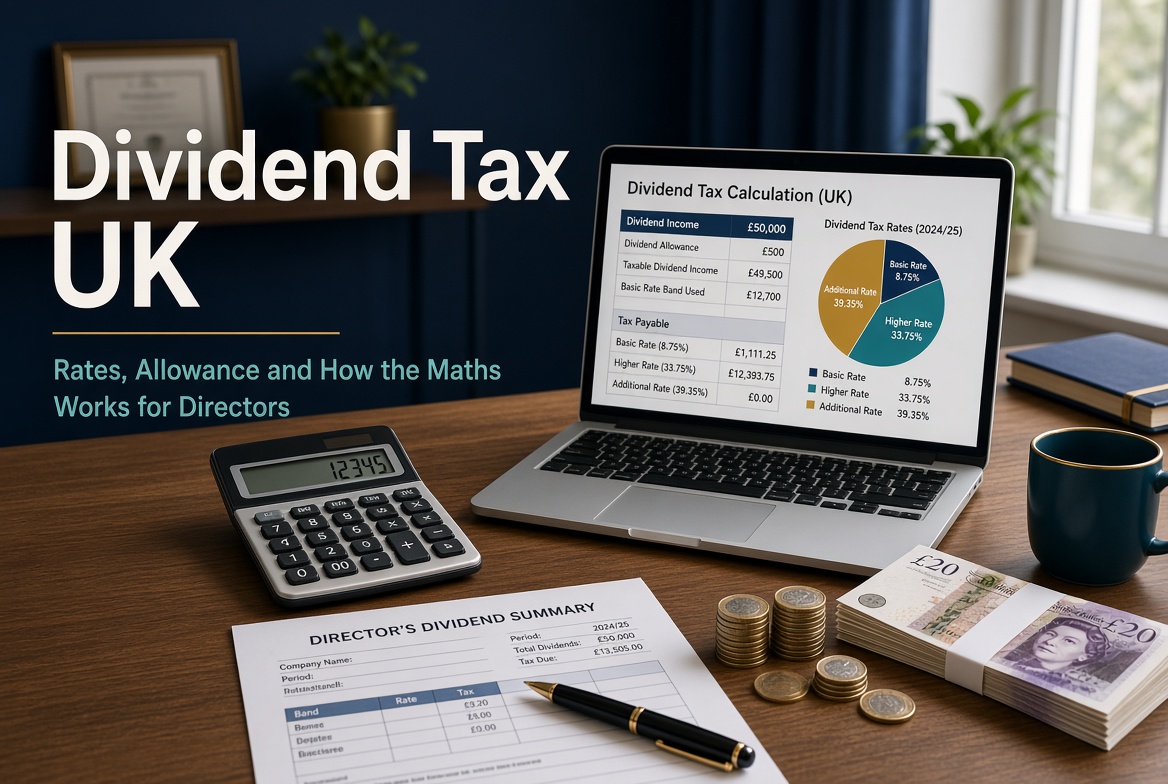 Dividend Tax UK: Rates, Allowance and How the Maths Works for Directors